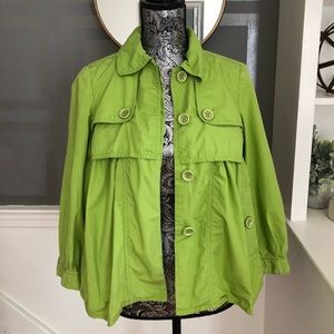 MK by Michael Kors Lime Green Jacket